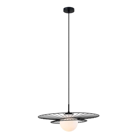 Lampa wisząca ALISON MDM-4001/1 BK Italux - zdjęcie 2